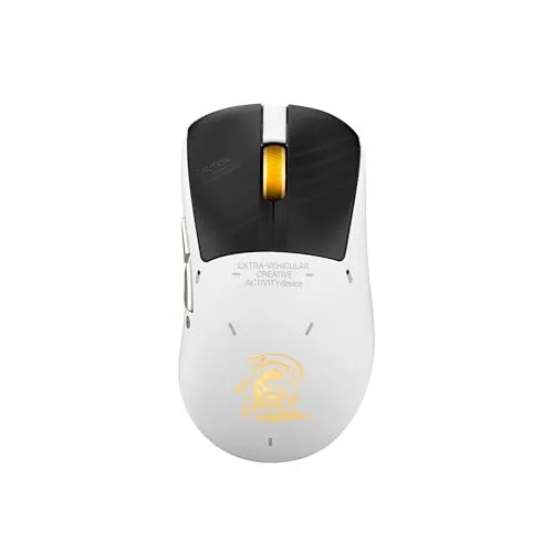 Asus ROG Gaming-Maus Keris II Origin Kojima Edition - Ergonomische Gaming-Maus für FPS-Spiele mit bis zu 42.000 DPI. Optimiert für Komfort und Kontrolle, ideal für lange Gaming-Sessions. Ausgestattet mit langlebigen ROG Micro Switch II und drahtloser Technologie.