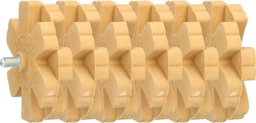 KS Tools 515.1368 Folienradierer, 6er Pack - Instandsetzung: Effektives Entfernen von Aufklebern und Farbresten ohne Verschmieren dank neutralfarbiger Gummi-Radierscheibe.