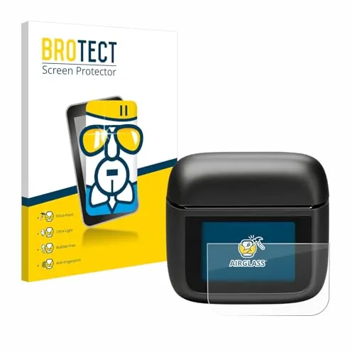 BROTECT Schutzglas für JBL Tour Pro 3 Schutzfolie Panzer Folie Glas Made in Germany [Extrem Kratzfest 9H, Anti-Fingerprint, Ultra-Transparent]