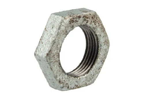 GEBO Gewindefitting Temperguss-Gewindefitting verzinkt Gegenmutter, 2 Zoll