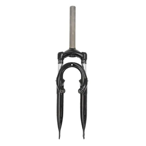 Gabel Abgefedert Fahrrad A Frühling MTB 24 1/8 D.28,6 Scheibe + Vbrake Schwarz