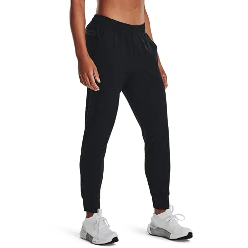 Under Armour Damen UA Unstoppable Jogger Trainingshose - Sport-Jogginghosen für Damen mit lockerer Passform und verstellbarem Bund für optimalen Tragekomfort beim Training.