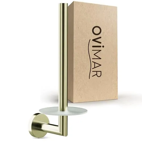 ovimar Toiletten-Ersatzrollenhalter Giskesanden in gold von ovimar