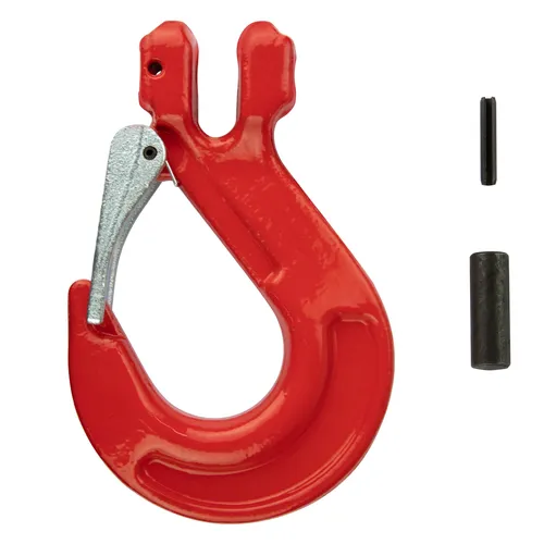 Dema Kettenhaken Haken Lasthaken Gabelkopfhaken Wirbelhaken 10mm Forstkette Rückekette Verkürzungshaken Forsthaken 23508