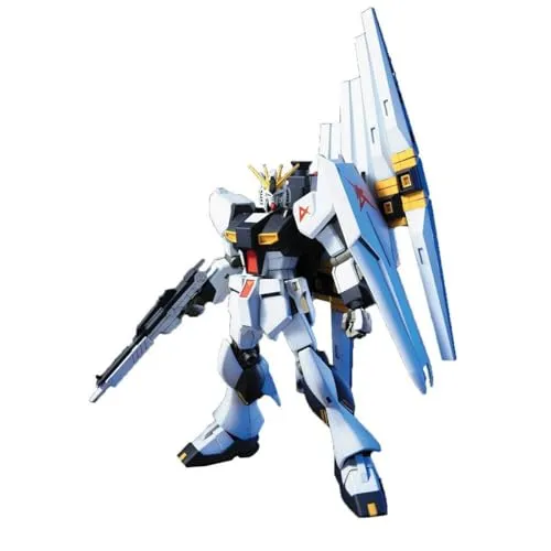 Nu Gundam High Besoldungsgruppe BANDAI Modell Kit - Action- & Spielfiguren, detailliertes Modellkit für Fans und Sammler, ideal zum Bauen und Ausstellen.