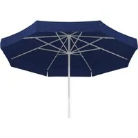 Schneider Sonnenschirm Jumbo blau Ø 300 cm - Sonnenschirm mit einem Durchmesser von 300 cm, UV-Schutz und ideal für große Terrassen oder Gartenbereiche.