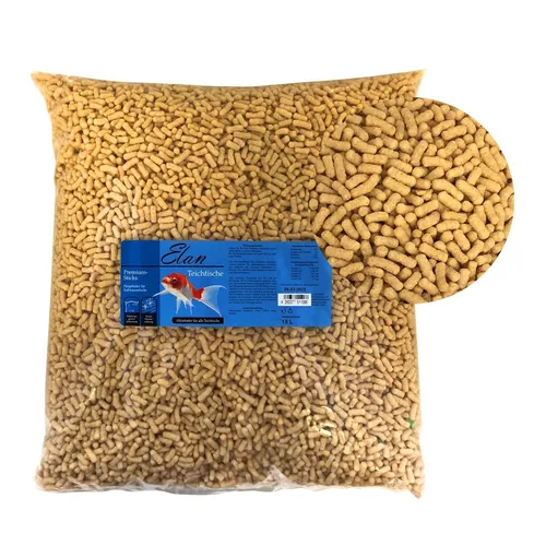 Produktbild Elan Teichsticks Premiumteichfutter 15 L PE- Beutel als Vorratspackung