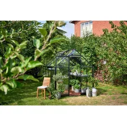 Halls Qube 68 Gewächshaus 5,1 m² von Juliana