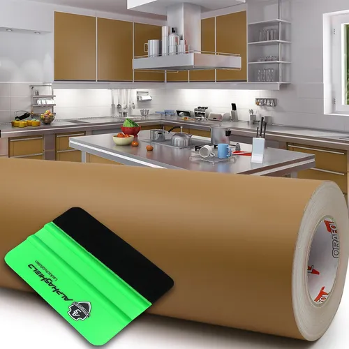 10m Oracal 631 Matt 092 Kupfer 63cm Plotterfolie + Rakel Möbelfolie