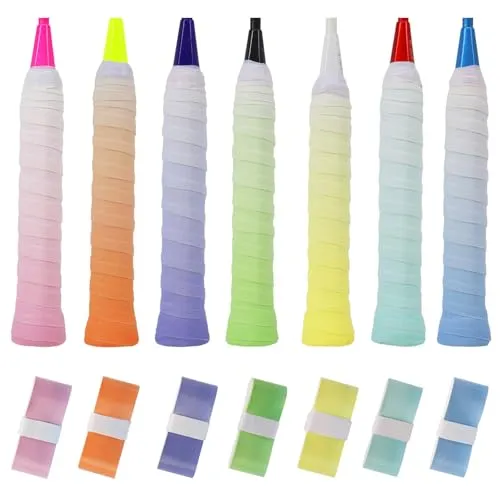 Stück Griffband Tennisschläger Griffband Badmintonschläger Rutschfeste Selbstklebend Griffband Tennis Griffbänder Griffband für Federballschläger Badminton Griffband für Badminton Tennisschläger 7