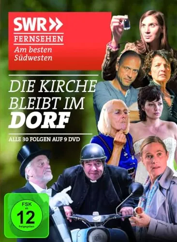 Die Kirche bleibt im Dorf - Staffel 1-4 [9 DVDs] - Beliebte deutsche Comedy-Serie, Freigegeben ab 12 Jahren, ideal für Filmabende mit der Familie oder Freunden.