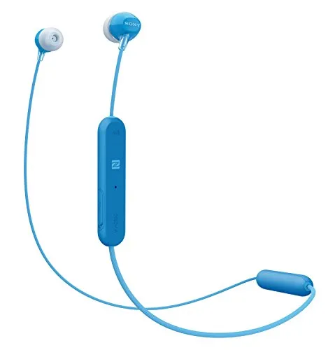 Sony WI-C300 In-Ear-Kopfhörer blau in blau von Sony
