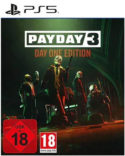 Payday 3 - Day One Edition - PS5 / PlayStation 5 - Neu & OVP - Deutsche Version