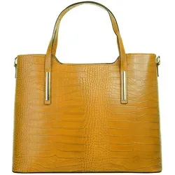 Cluty Handtasche Damen 020454 gelb in gelb von Cluty