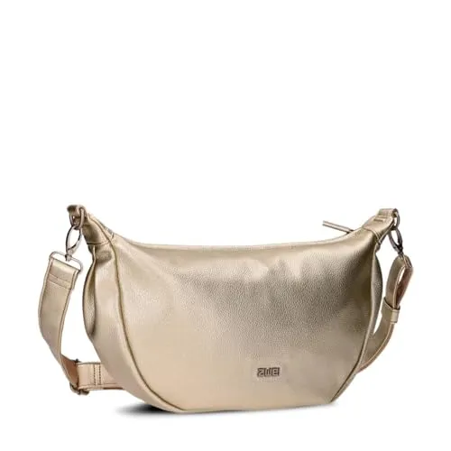 Zwei Damen Handtasche Mademoiselle.M M70 Moon-Bag - Mode-Hüfttaschen mit vielseitigem Design in Halbmond-Form, abnehmbaren Gurt und durchdachter Innenaufteilung für maximale Ordnung und Komfort.