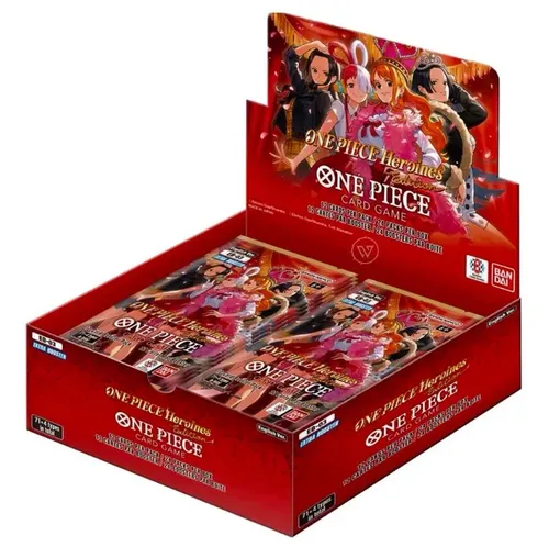 One Piece Card Game EB-03 Heroines Edition Booster Display - Booster Display für das beliebte One Piece Sammelkartenspiel mit Charakteren aus der Heroines Edition. Ideal für Sammler und Spieler ab 6 Jahren, mit hochwertigen Karten aus Japan.