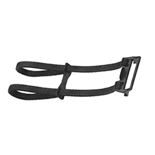 Point Gepäckträger Doppelspanngurt - verstellbar, schwarz, 25-44cm - Gurte & Riemen - Robuster, verstellbarer Doppelspanngurt für sicheren Transport von Gepäck, ideal für Fahrradtouren und Reisen.