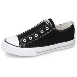 Dockers by Gerli Damen Canvas Sneaker Schwarz EU 39 von Dockers