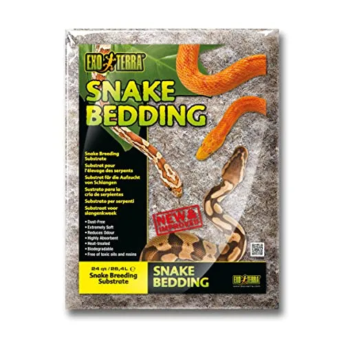 Exo Terra Snake Bedding, Terrarium Substrat für Schlangen, Substrat aus Holz, 26,4L