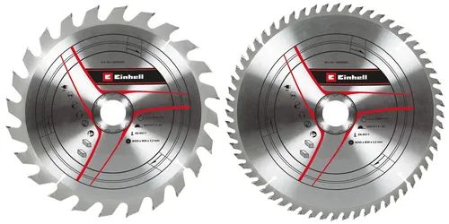 Kreissägeblatt-Satz HM Ø 250 x 30mm, 2-teilig für präzise Schnitte