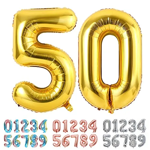 Luftballons Gold von Ponmoo