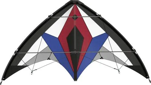 Günther Flugspiele Sport-Lenkdrachen FLEXUS 150 GX - Outdoor-Spielzeug, dynamischer Lenkdrachen für Fortgeschrittene mit Reißfestigkeit von 36 kp und ideal für Windstärken von 20 - 50 km/h.
