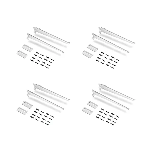 Wandregale & Simse Weiß von Emuca