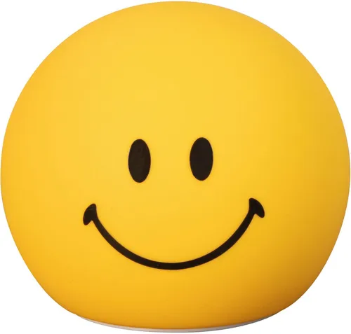 easy! BY FHL LED Tischleuchte GlowMoji, Dimmfunktion, Farbwechsel, USB-Ladefunktion, LED fest integriert, Warmweiß, lange Leuchtdauer