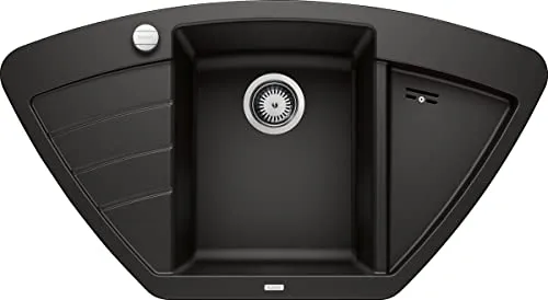 Blanco Zia 9 E Aufsatzspülbecken 93 cm in schwarz von BLANCO