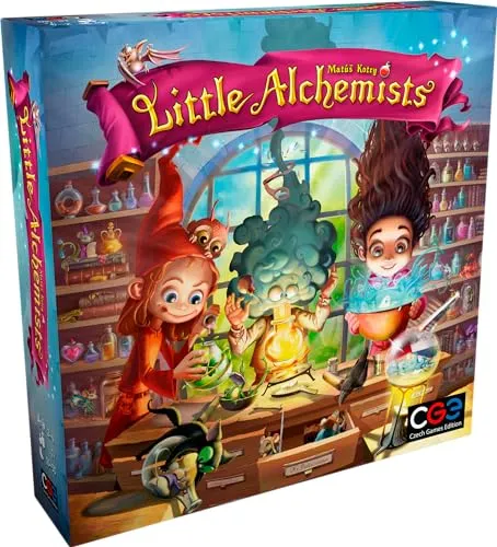 Little Alchemists - Gesellschaftsspiel für 2-4 Spieler, ab 7 Jahren - Faszinierendes Gesellschaftsspiel aus ungiftigen Materialien, das Kreativität und aktives Spiel fördert. Ideal für Kinder und leicht transportierbar.