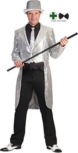 Kostüme & Accessoires Silber von Karneval-Klamotten