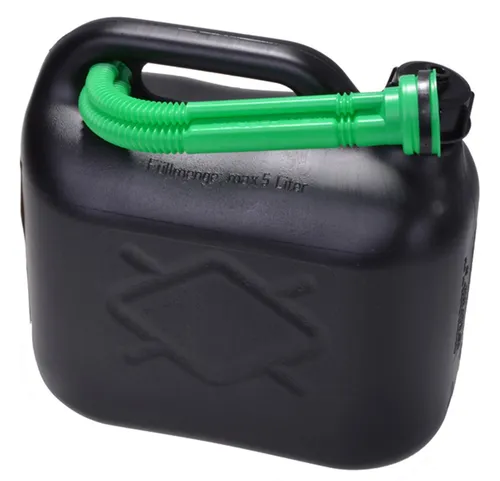 Benzinkanister 5 Liter Kraftstoffkanister UN-Zulassung Kunststoff Kanister