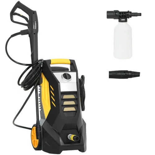 Hochdruckreiniger mit Aluminiumpumpe 135 bar Maximaldruck 1800W Leistung