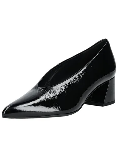 Högl 0-10 4535 0100 Pumps - Elegante Damenschuhe aus hochwertigem Lackleder mit 5cm hohem Blockabsatz, ideal für besondere Anlässe und den täglichen Gebrauch.