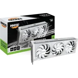 Inno3D GeForce RTX 5080 X3 OC White 16GB GDDR7 - Grafikkarte mit 16GB GDDR7-Speicher und beeindruckendem Boost-Takt von 2640MHz für flüssiges Gaming und kreative Anwendungen.