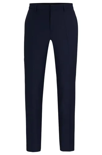 HUGO Herren GetlinM204X Slim-Fit Hose aus Stretch-Gewebe Dunkelblau 52 - Wanderhosen mit Slim Fit und schmalem Beinverlauf, aus flexiblem Stretch-Gewebe für optimale Bewegungsfreiheit und Komfort bei Outdoor-Aktivitäten.