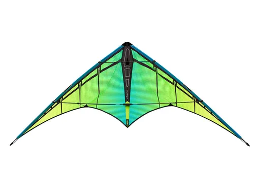 Elliot Drachen Prism Jazz 2.0 157 x 71 Aurora rtf - Outdoor-Spielzeug – Kompakter und stabiler Einsteigerdrachen, ideal für Anfänger, fliegt schon bei 8 km/h Wind und passt leicht ins Reisegepäck.