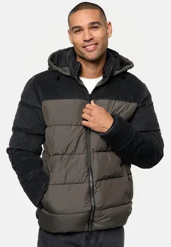Indicode Steppjacke Herren INLockly Herrenjacke Daunen-Optik