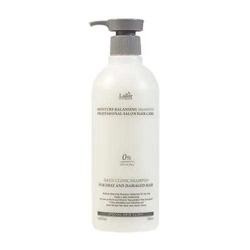 LA'DOR Moisture Balancing Shampoo, feuchtigkeitsausgleichend, 530 ml, 17,9 Unzen, innovativer Komplex mit patentierten Pflanzenextrakten, Greenol hat starke antioxidative Wirkungen
