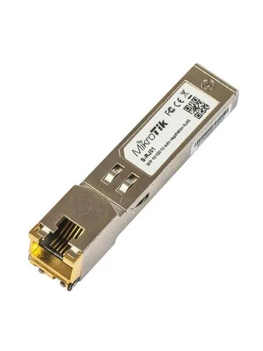 MikroTik SFP 10/100/1000M copper Modul S-RJ01 RJ