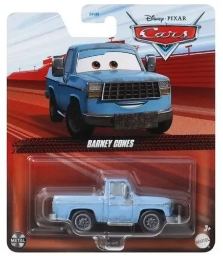 BARNEY CONES -  Disney Cars 1:55 Mattel Die-cast Auto Metall Neu