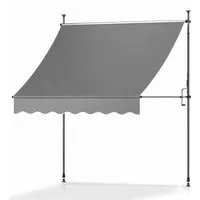 Sol Royal Klemmmarkise 1,5m Anthrazit – Ohne Bohren - Praktische Klemmmarkise für Balkon und Terrasse, einfach ohne Bohren montierbar. Bietet effektiven Sonnenschutz und Flexibilität dank handlicher Kurbel – ideal für jeden Outdoor-Bereich.