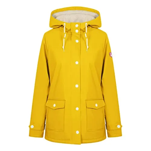 Derbe Damen Regenjacke Pensholm in gelb von Derbe