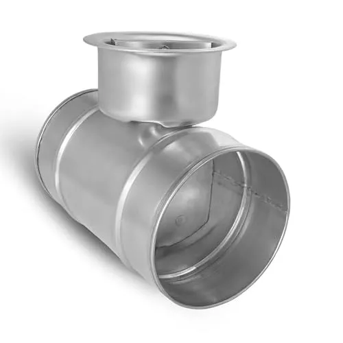 Easy Act Drosselklappe Ø 80 mm, Regelklappe aus verzinktem Stahl für runde Lüftungsanlagen zur präzisen Regulierung des Luftstroms