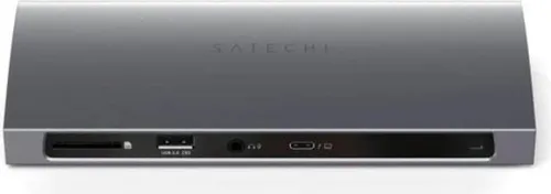 SATECHI 11-in-1 Thunderbolt 4 Dockingstation - Dockingstation für tragbare Computer mit 96W Ladeleistung und der Möglichkeit, zwei 4K/60Hz Displays anzuschließen – ideal für maximale Produktivität.
