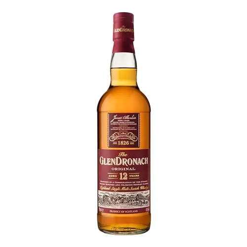 Glendronach Original Highland Single Malt Scotch Whisky 12 Year Old, 43% Vol Alcohol, 700 ml