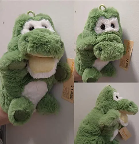 Handpuppe Krokodil Plüschtier ca. 24 cm, Kuscheltier von Inware
