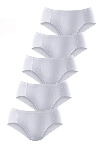 PETITE FLEUR Damen Jazz-Pants Slips 5er-Pack von Petite Fleur