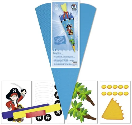 Ursus - Ludwig Bähr Schultüte Schultüten-Bastelset 68cm easy line Pirat