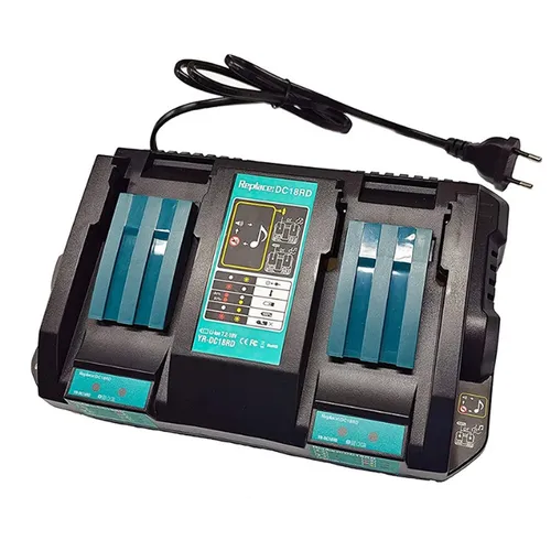 Makita Werkzeug-Akku-Ladegerät DC18RD - für 2x 14,4 von Makita